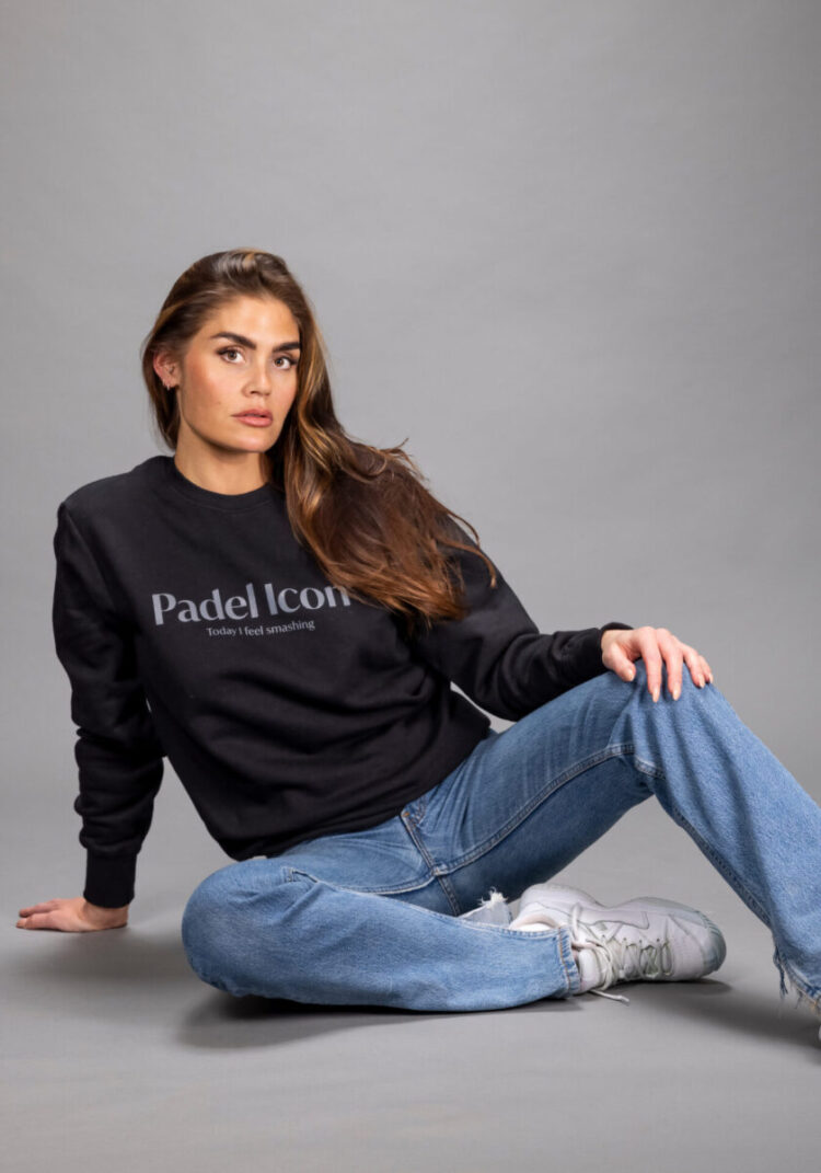 Padel Icon Sweatshirt - Black