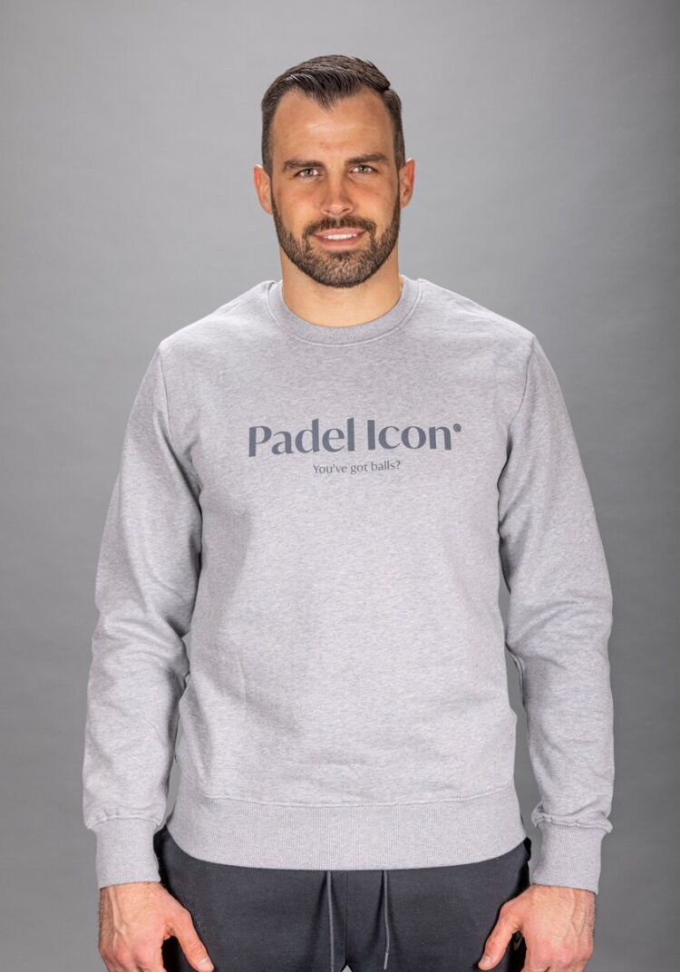 Padel Icon Sweatshirt - Gray