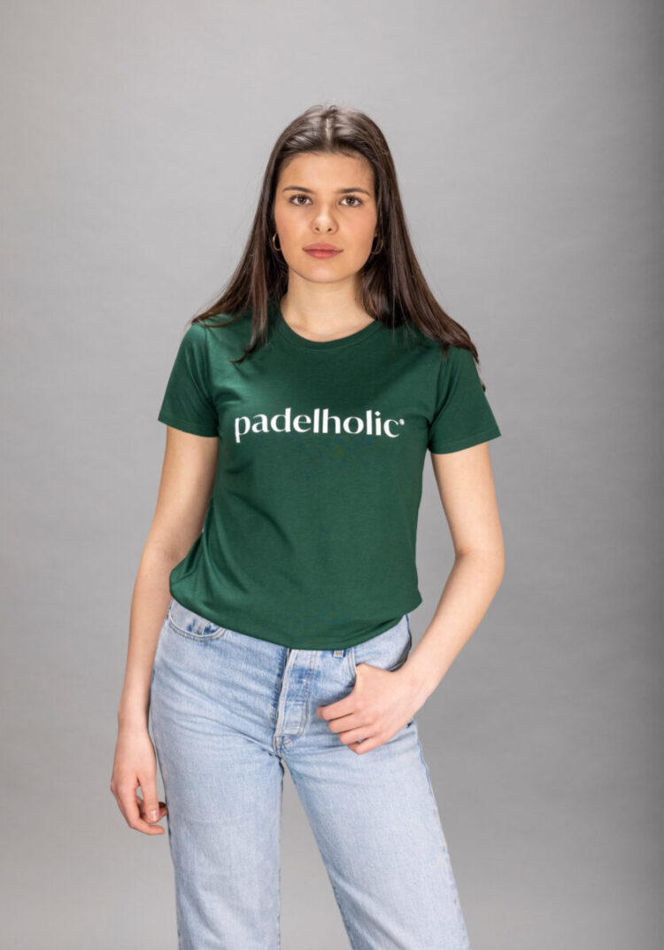 Padelholic t-shirt Green