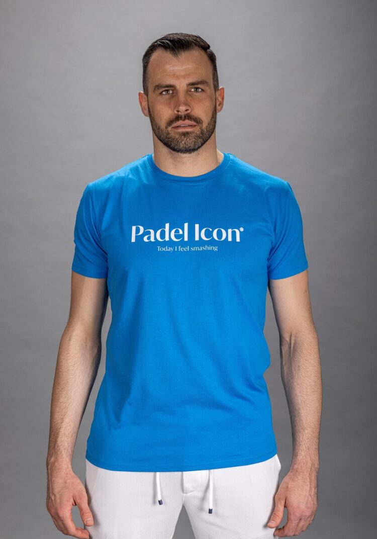 Padel Icon T-shirt - Summer Blue